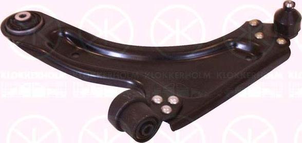 Klokkerholm 5026361 - Рычаг подвески колеса autospares.lv