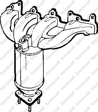 Klokkerholm 090-559 - Катализатор autospares.lv