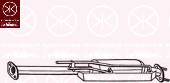 Klokkerholm 097-350 - Сажевый / частичный фильтр, система выхлопа ОГ autospares.lv