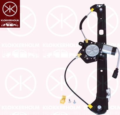 Klokkerholm 00951904 - Стеклоподъемник autospares.lv