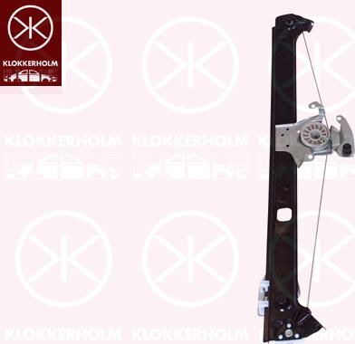 Klokkerholm 00951902 - Стеклоподъемник autospares.lv