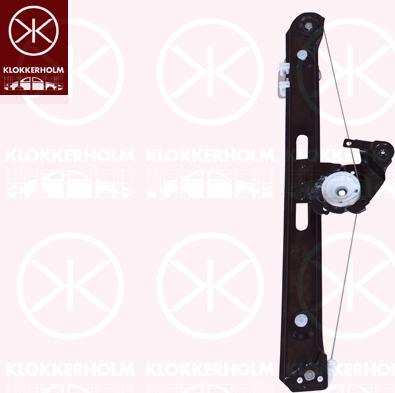 Klokkerholm 00611903 - Стеклоподъемник autospares.lv