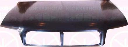 Klokkerholm 0019281 - Капот двигателя autospares.lv