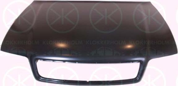 Klokkerholm 0018282 - Капот двигателя autospares.lv