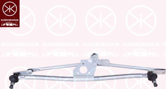 Klokkerholm 11053280 - Система тяг и рычагов привода стеклоочистителя autospares.lv