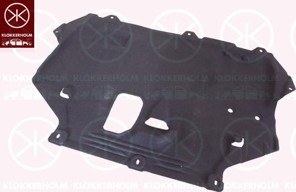 Klokkerholm 2536795 - Кожух двигателя autospares.lv