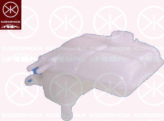 Klokkerholm 25323002 - Компенсационный бак, охлаждающая жидкость autospares.lv