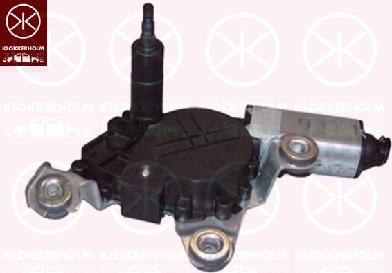 Klokkerholm 75157170 - Двигатель стеклоочистителя autospares.lv