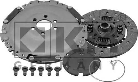 KM Germany 069 0847 - Комплект сцепления autospares.lv