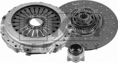 KM Germany 069 0884 - Комплект сцепления autospares.lv