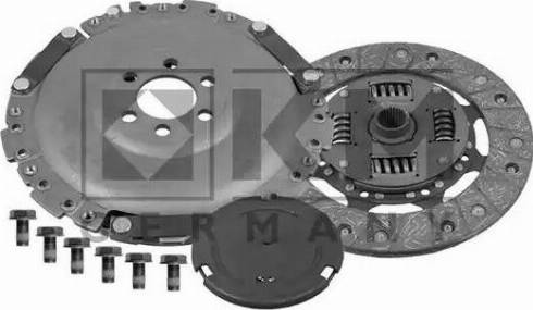 KM Germany 069 0786 - Комплект сцепления autospares.lv