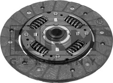 KM Germany 069 0727 - Диск сцепления, фрикцион autospares.lv