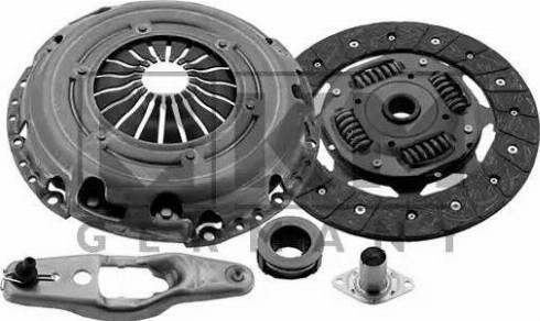 KM Germany 069 1498 - Комплект сцепления autospares.lv