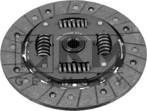 KM Germany 069 1432 - Диск сцепления, фрикцион autospares.lv