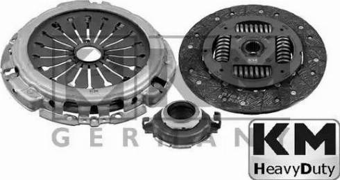 KM Germany 069 1517WOF - Комплект сцепления autospares.lv