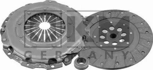 KM Germany 069 1539 - Комплект сцепления autospares.lv