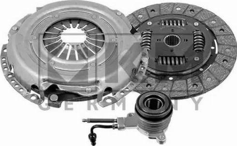 KM Germany 069 1097 - Комплект сцепления autospares.lv