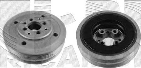 KM International FI15190 - Шкив коленчатого вала autospares.lv