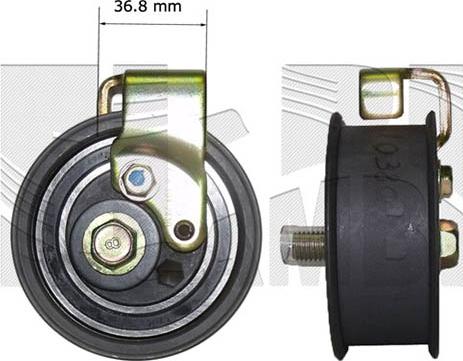 KM International FI10380 - Натяжной ролик, зубчатый ремень ГРМ autospares.lv