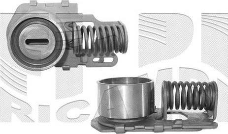 KM International FI1070 - Натяжной ролик, зубчатый ремень ГРМ autospares.lv