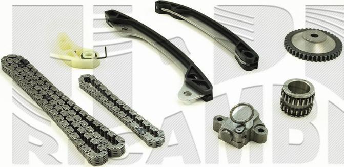 KM International KCD350 - Комплект цепи привода распредвала autospares.lv