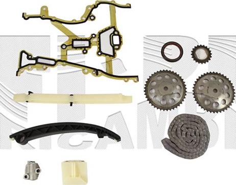 KM International KCD268 - Комплект цепи привода распредвала autospares.lv