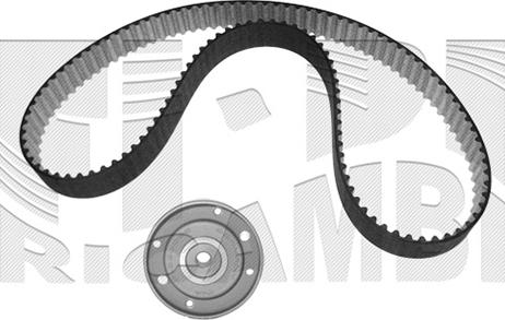 KM International KFI098 - Комплект зубчатого ремня ГРМ autospares.lv