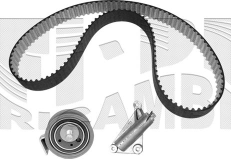 KM International KFI358 - Комплект зубчатого ремня ГРМ autospares.lv