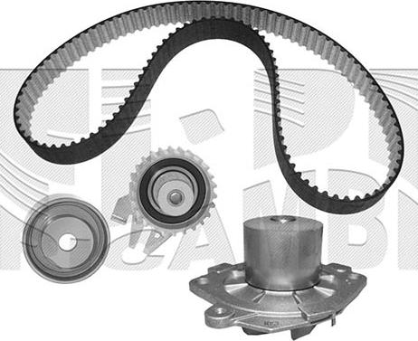 KM International WKFI092 - Водяной насос + комплект зубчатого ремня ГРМ autospares.lv