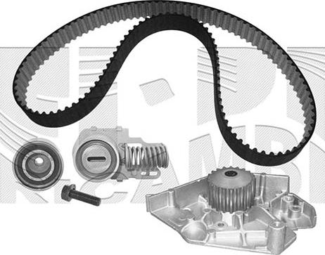 KM International WKFI018 - Водяной насос + комплект зубчатого ремня ГРМ autospares.lv