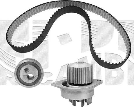 KM International WKFI013 - Водяной насос + комплект зубчатого ремня ГРМ autospares.lv