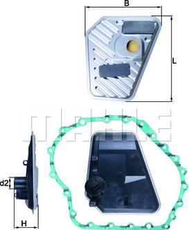 KNECHT HX 168D - Гидрофильтр, автоматическая коробка передач autospares.lv