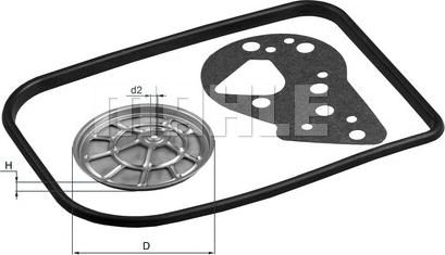 KNECHT HX 82D - Гидрофильтр, автоматическая коробка передач autospares.lv