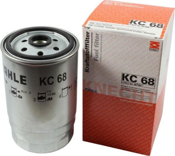 KNECHT KC 68 - Топливный фильтр autospares.lv