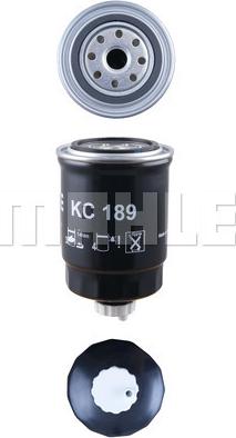 KNECHT KC 189 - Топливный фильтр autospares.lv