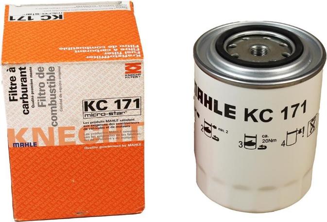 KNECHT KC 171 - Топливный фильтр autospares.lv