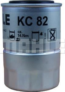 KNECHT KC 82D - Топливный фильтр autospares.lv