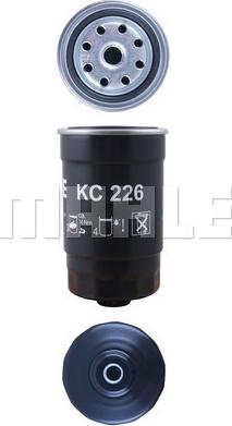KNECHT KC 226 - Топливный фильтр autospares.lv