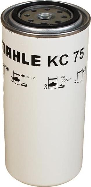 KNECHT KC 75 - Топливный фильтр autospares.lv