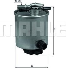 KNECHT KL 440/14 - Топливный фильтр autospares.lv