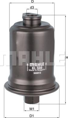 KNECHT KL 508 - Топливный фильтр autospares.lv