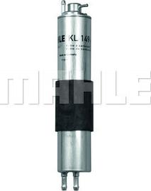 KNECHT KL 149 - Топливный фильтр autospares.lv