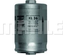 KNECHT KL 36 - Топливный фильтр autospares.lv