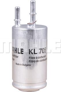 KNECHT KL 705 - Топливный фильтр autospares.lv