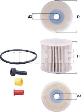 KNECHT KX 85D - Топливный фильтр autospares.lv