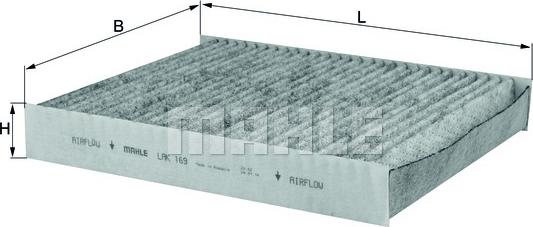 KNECHT LAK 169 - Фильтр воздуха в салоне autospares.lv