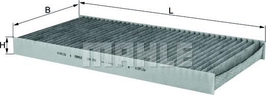 KNECHT LAK 252 - Фильтр воздуха в салоне autospares.lv