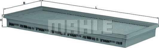 KNECHT LX 1518 - Воздушный фильтр, двигатель autospares.lv