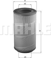 KNECHT LX 1025 - Воздушный фильтр, двигатель autospares.lv