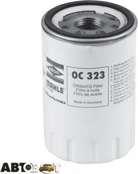 KNECHT OC 323 - Масляный фильтр autospares.lv